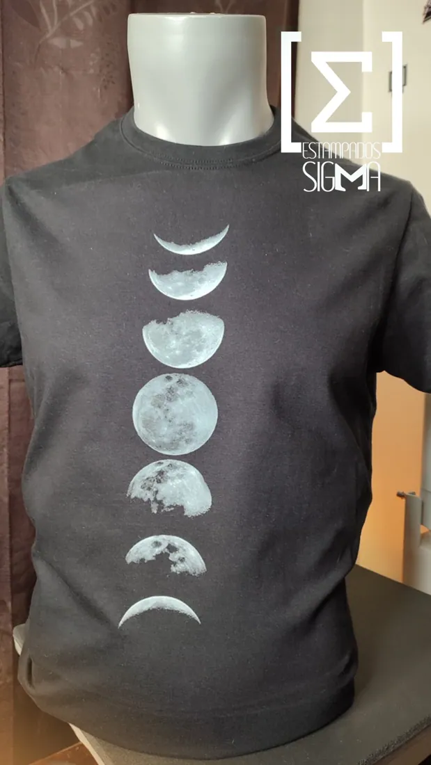 Trabajo de estampado SIGMA: Fases lunares