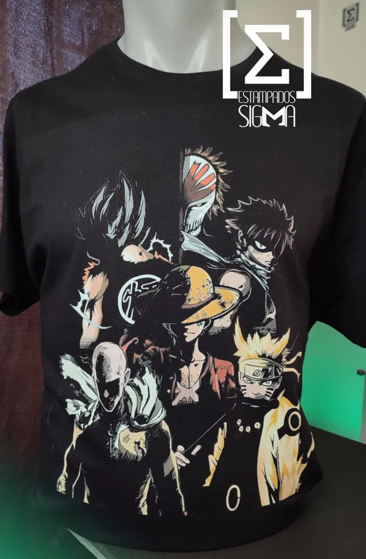 Trabajo de estampado SIGMA: Anime crossover