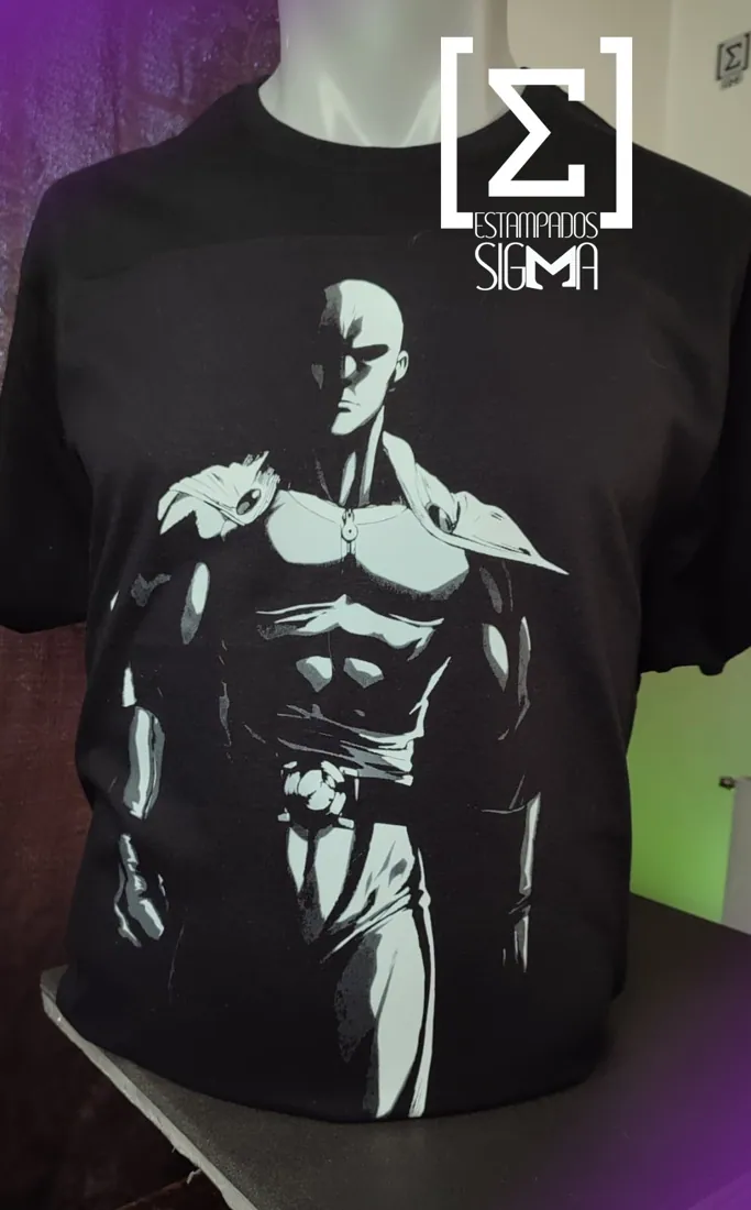 Trabajo de estampado SIGMA: Anime minimalista