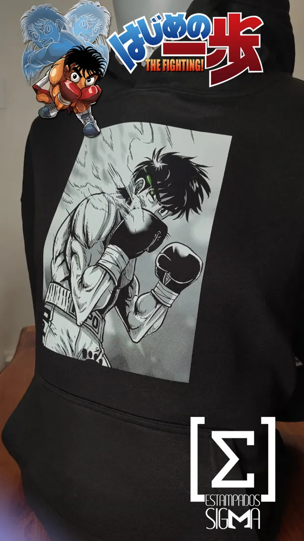 Trabajo de estampado SIGMA: Anime y boxeo